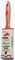 Linzer Brush Varnish & Chip Brush, Chinese Bristle/Polyester Blend, 1.5"